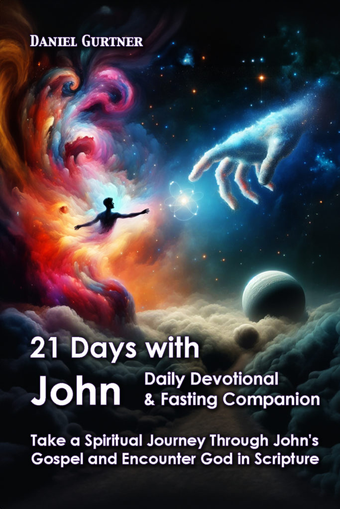 Book cover for 21 Days with John Daily Devotional and Fasting Companion